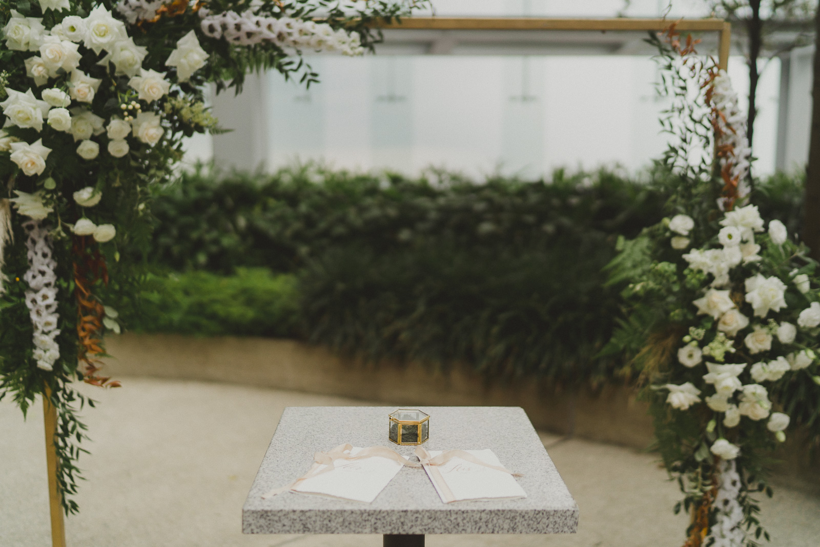 wedding altar